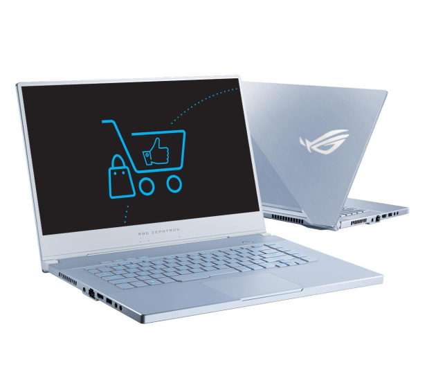 ASUS ROG Zephyrus M i7-9750H/16GB/512 Glacier - 540231 - zdjęcie